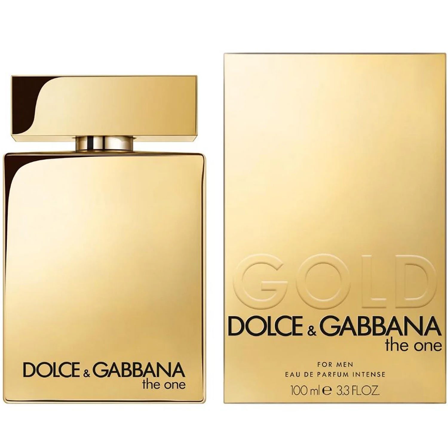 Dolce & Gabbana The One Gold Intense EDP 100ml Men Retail Box